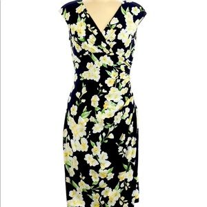 Ralph Lauren faux wrap dress